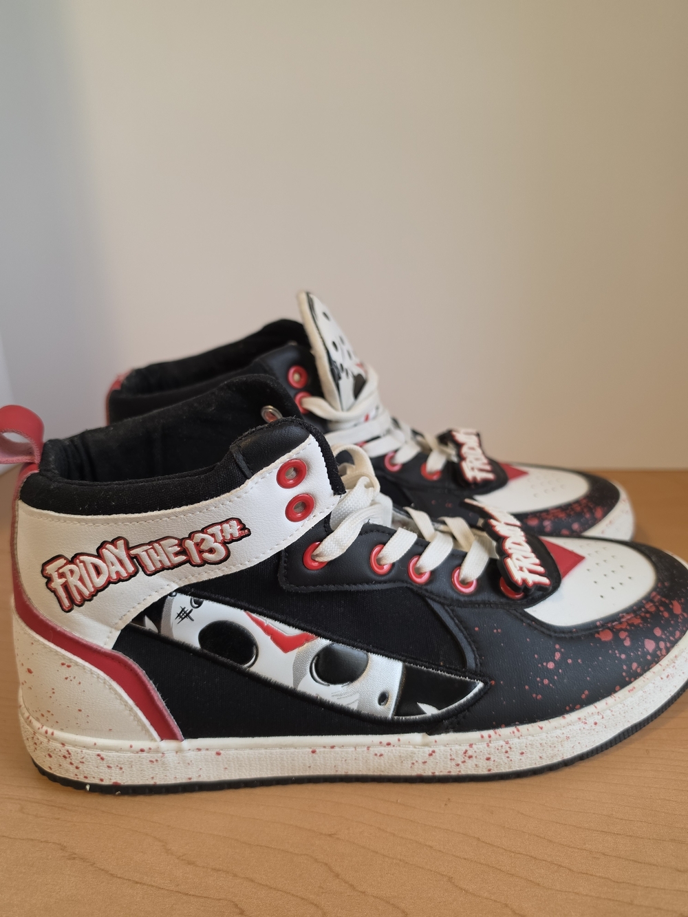 Friday The 13th Sneakers Size 10 1/2